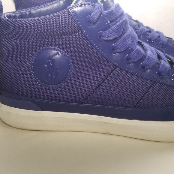 COPY - POLO RALPH LAUREN HIGH TOP SNEAKERS - Picture 3 of 5